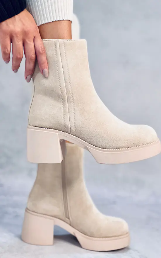 Botines beige : El acento elegante para cualquier conjunto