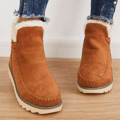 Botas de Nieve Clásicas Antideslizantes para Mujer con Altura al Tobillo